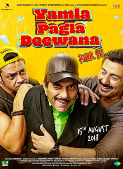 Yamla Pagla Deewana Phir Se movie poster