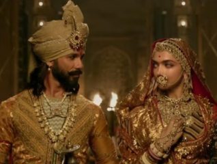 Deepika Padukone and Shahid Kapoor in Padmavat