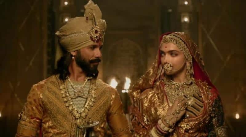 Deepika Padukone and Shahid Kapoor in Padmavat