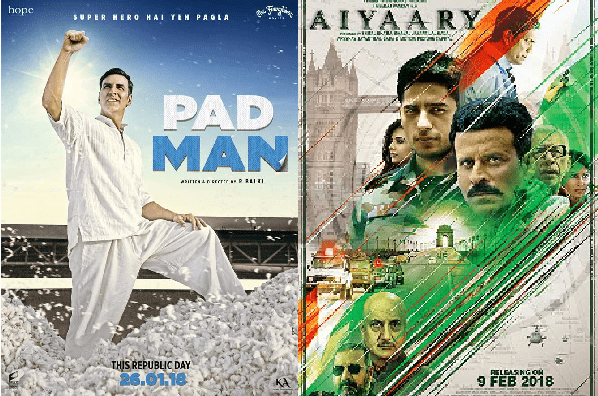 Aiyaary vs. Padman