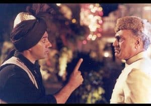 Sunny Deol and Amrish Puri in Gadar