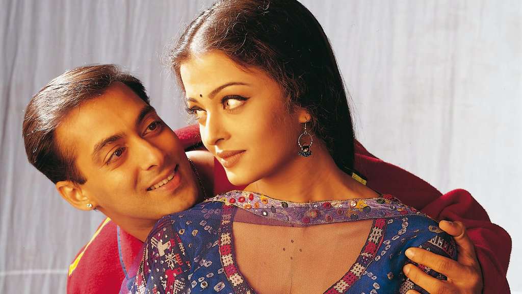 Salman Khan & Aishawarya Rai Bachchan in a MOvie Still