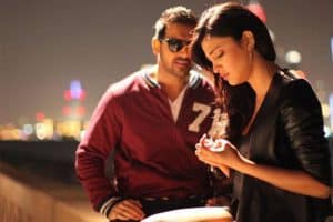 A Still from rocky handsome