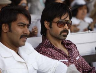 Ajay Devgn and Emraan Hashmi in a movie still
