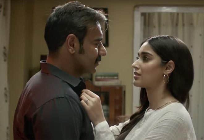 Ajay Devgn and illeana D'cruz in Raid