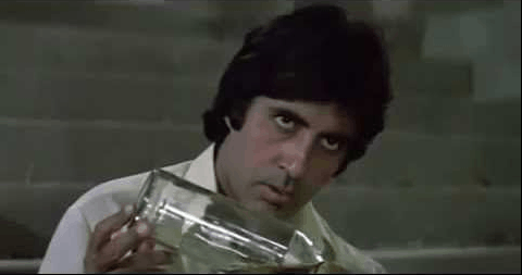 Amitabh Bachchan in Sharabi