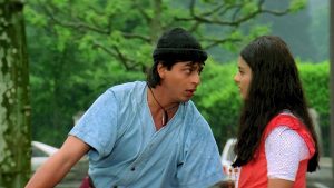 Shahrukh Khan and Kajol in DDLJ