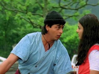 Shahrukh Khan and Kajol in DDLJ