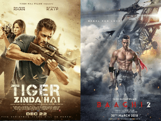 Day Wise Box Office comparison between Tiger Zinda Hai vs Baaghi 2