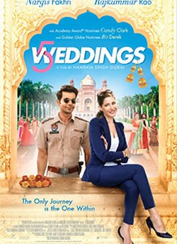 5 Weddings movie poster