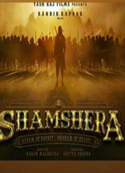 Shamshera movie poster